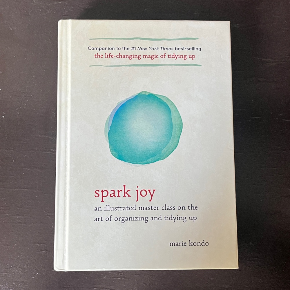 Marie Kondo Spark Joy Book